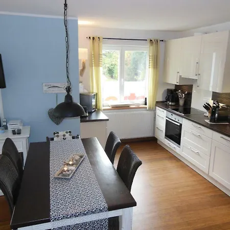 公寓 Ferienwohnung Strandgut *