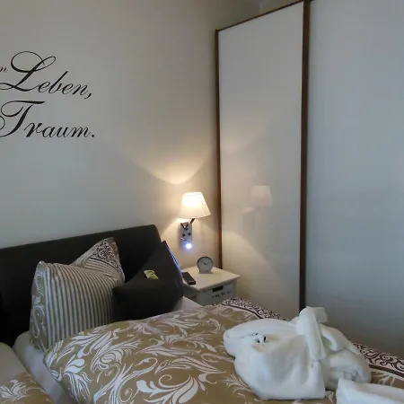 公寓 Ferienwohnung Strandgut *